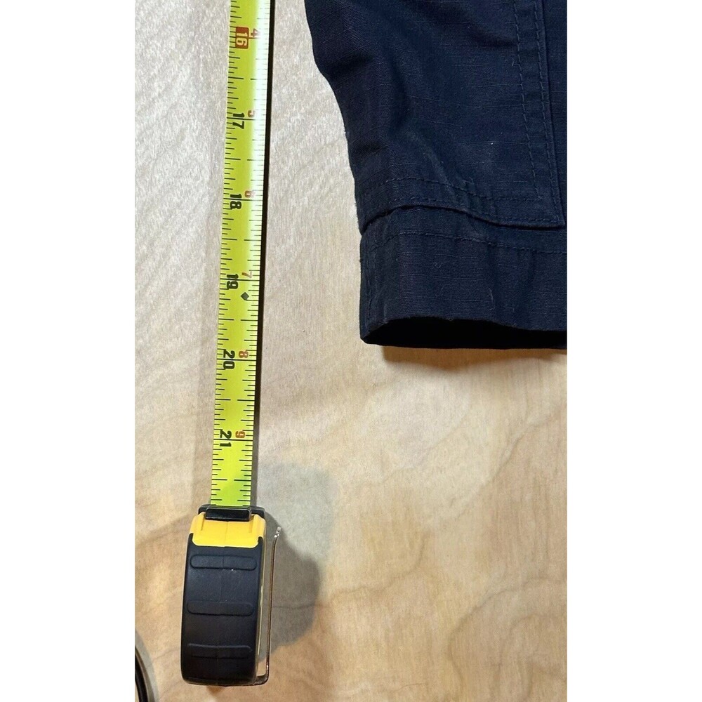 5.11 Tactical Shorts Mens 34 Blue Ripstop Canvas Cargo Workwear Elastic Waist - Picture 8 of 10